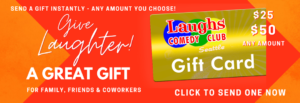 Gift Cards for Laughs Comedy Club in Seattle