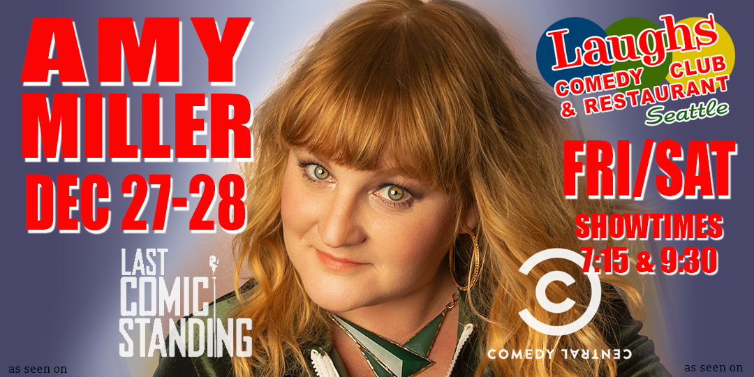 Comedian Amy Miller at Laughs Comedy Club in Seattle