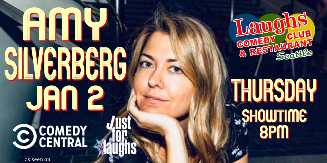 Comedian Amy Silverberg at Laughs Comedy Club in Seattle