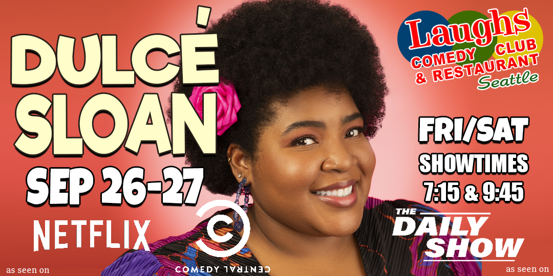Comedian Dulce Sloan at Laughs Comedy Club in Seattle
