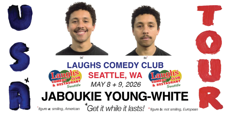 Comedy Show: Jaboukie Young-White May 8th and 9th at Laughs Comedy Seattle