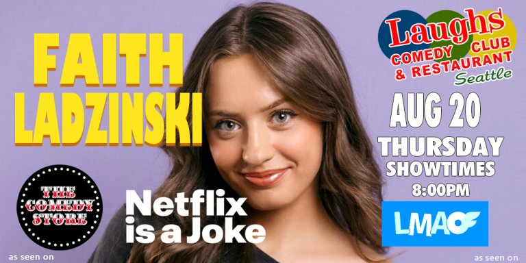 Comedy show: Comedian Faith Ladzinski at Laughs Comedy