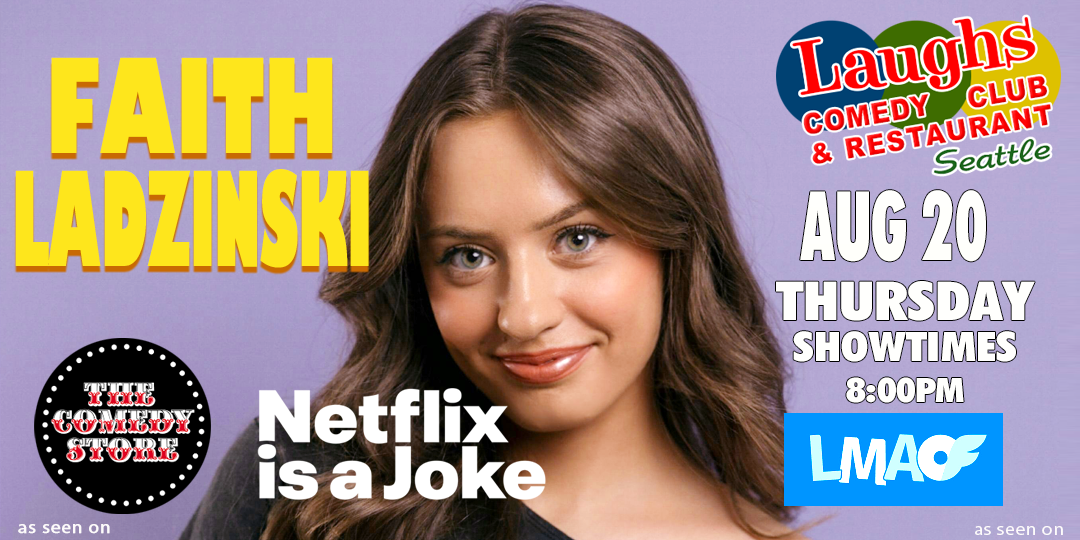 Comedy show: Comedian Faith Ladzinski at Laughs Comedy