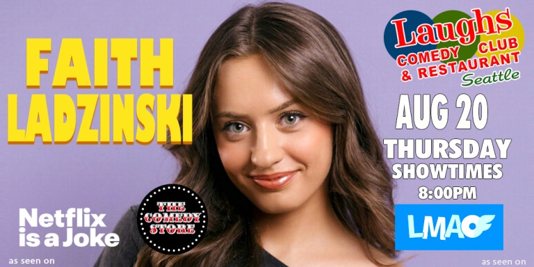 Comedy show: Comedian Faith Ladzinski at Laughs Comedy