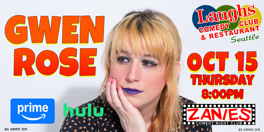 Comedy show: Comedian Gwen Rose at Laughs Comedy