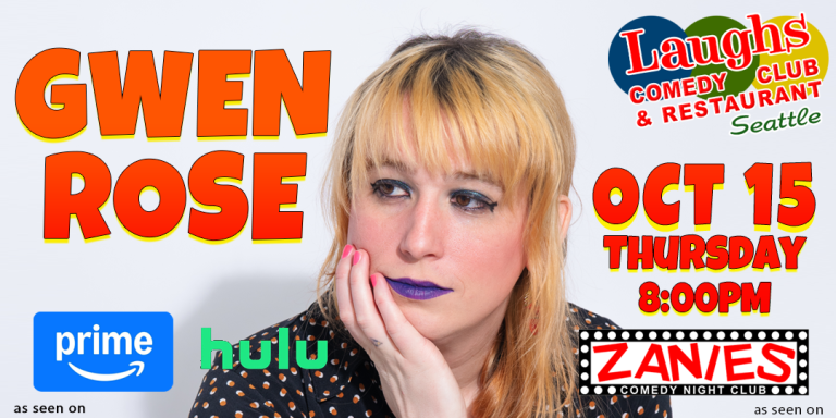 Comedy show: Comedian Gwen Rose at Laughs Comedy