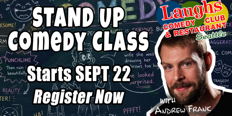 Standup Comedy Class with Andrew Frank