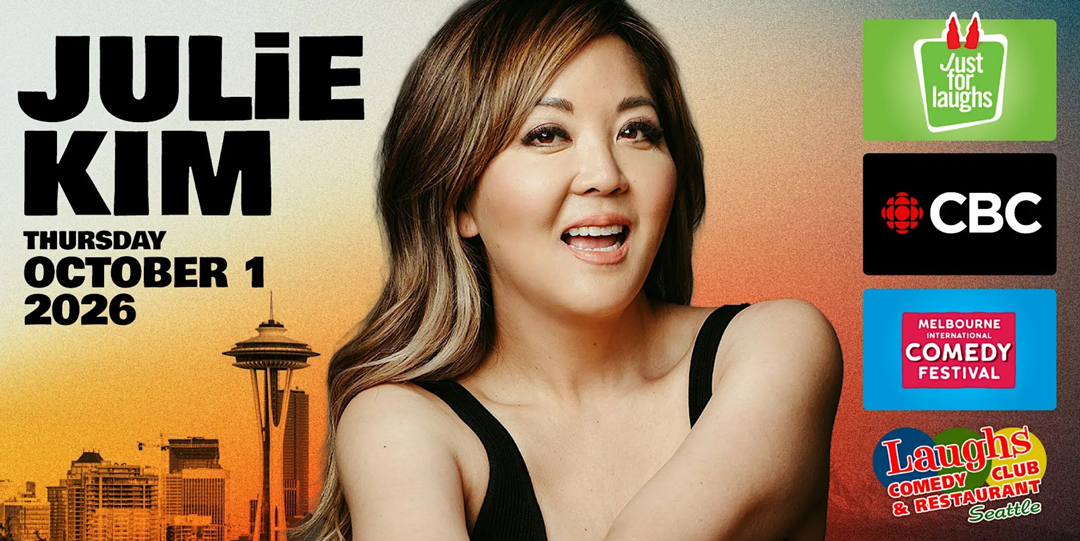 Comedy show: Comedian Julie Kim Oct. 1st at Laughs Comedy-Seattle