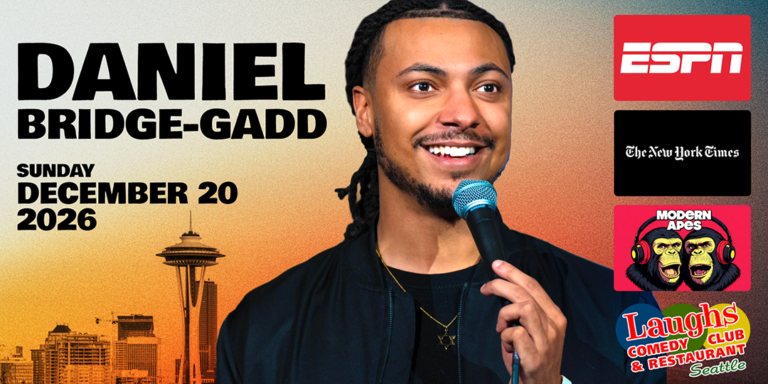 Comedy show: Daniel Bridge-Gadd at Laughs Comedy club on Dec. 20th